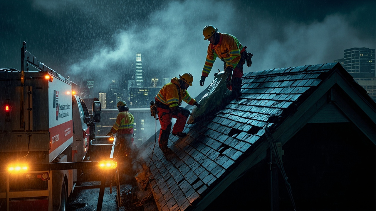 24/7 Emergency Roof Repair in Boston – Crews Dispatched in Under 60 Minutes