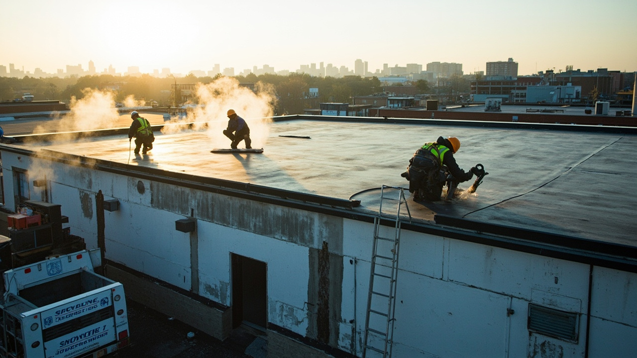 How Professional Industrial Re-Roofing Protects Your Operations