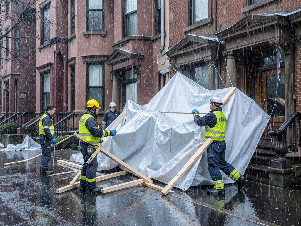 What to do when your roof starts leaking during a